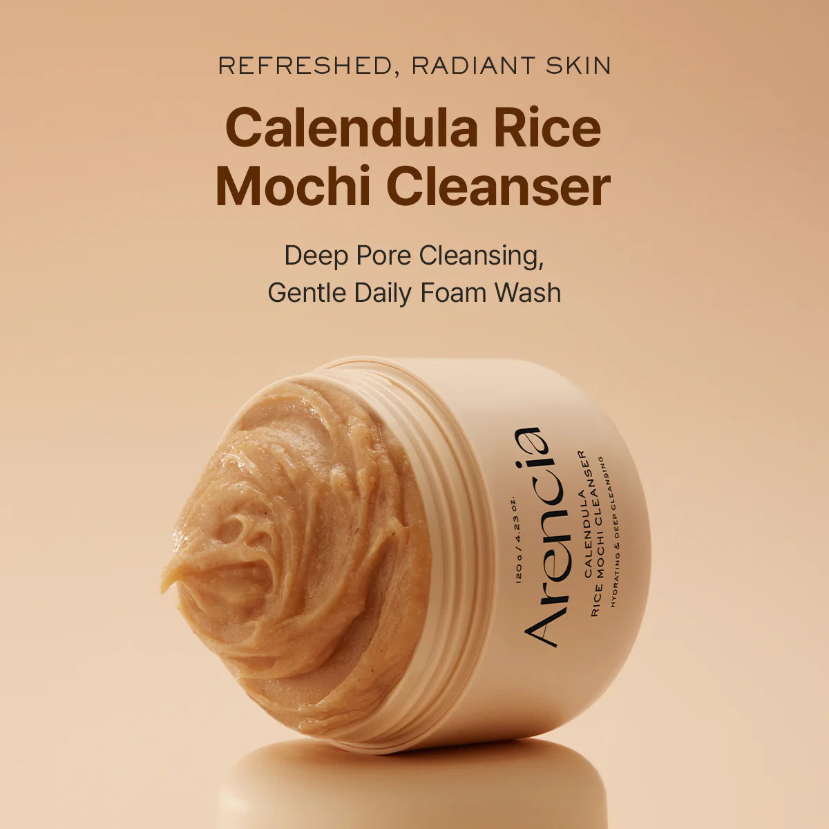 Arencia - Fresh Calendula Mochi Cleanser, 120g