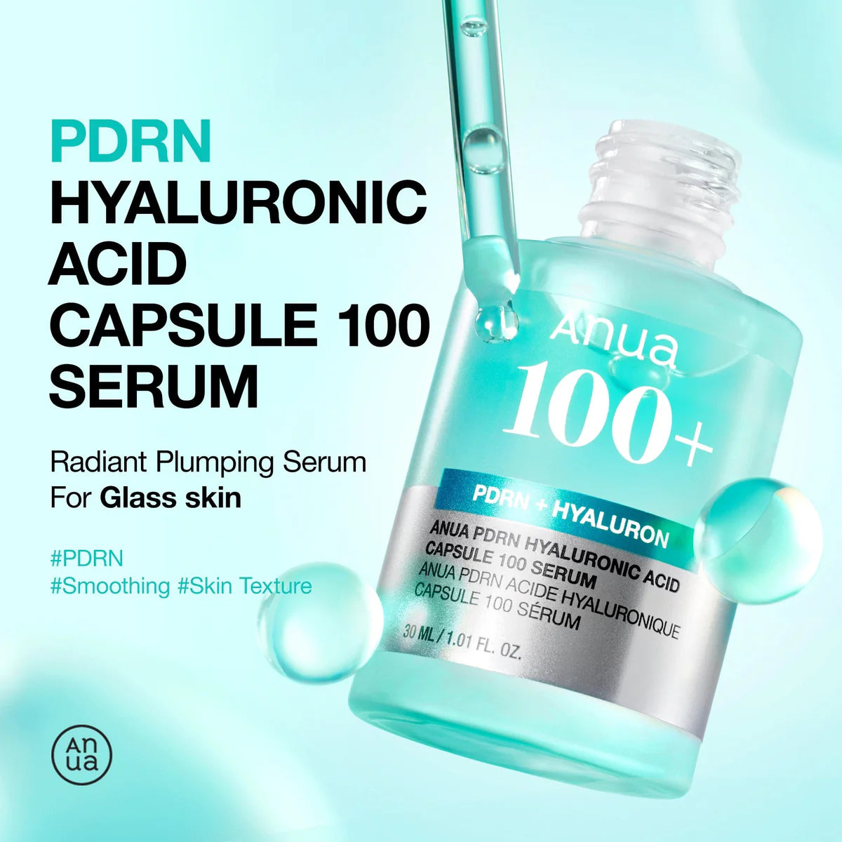 ANUA - PDRN Hyaluronic Acid Capsule 100 Serum - 30ml - Tūfiti