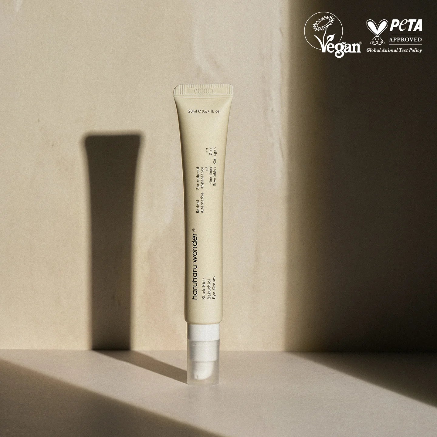 Haruharu WONDER - Black Rice Bakuchiol Eye Cream - 20ml - Tūfiti