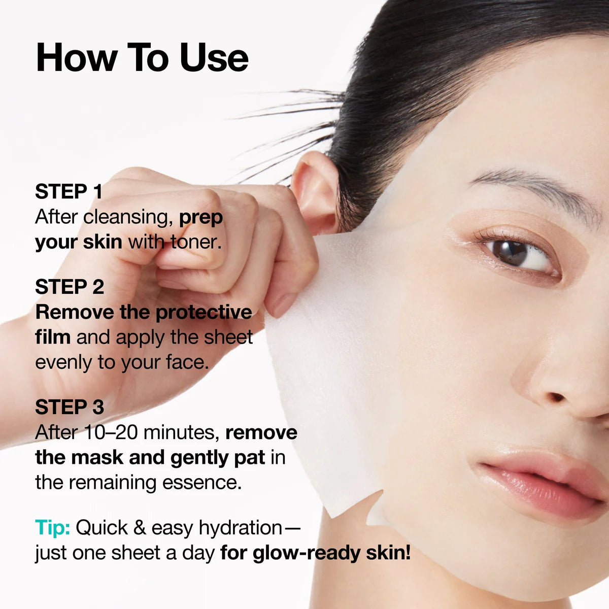 Anua - PDRN Hyaluronic Acid Capsule 100 Serum Mask, 23ml - Tūfiti