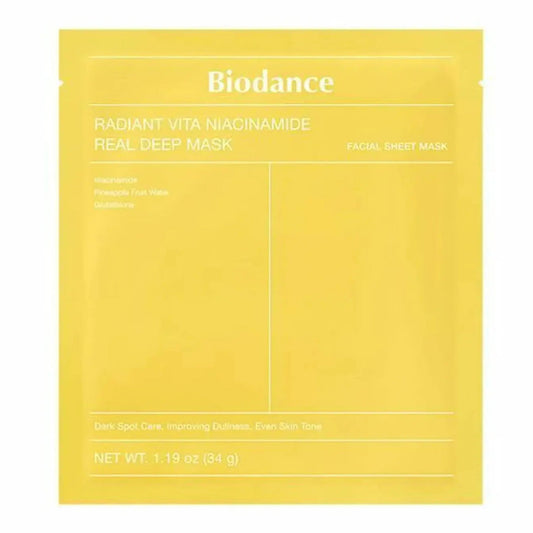 Biodance - Radiant Vita Niacinamide Real Deep Mask - Tūfiti
