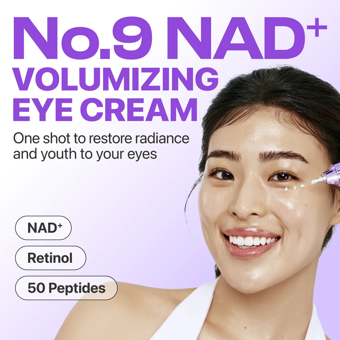Numbuzin NAD Retinol Volumetox Eye Cream 10ml - Tūfiti