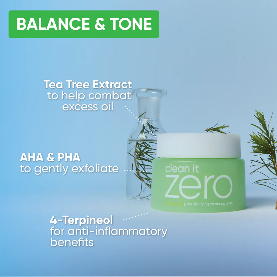 Banila Co - Clean It Zero Cleansing Balm - Pore Clarifying - Sorbet Face Wash Oil - 100ml - Tūfiti