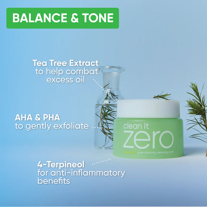 Banila Co - Clean It Zero Cleansing Balm - Pore Clarifying - Sorbet Face Wash Oil - 100ml - Tūfiti