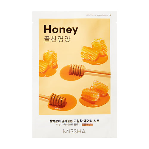 Missha - Airy Fit Aloe Sheet Mask, 19g - Tūfiti