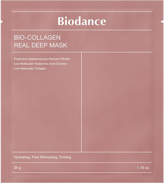 Biodance - Bio-Collagen Real Deep Mask - Firming Collagen Face Mask - 1pc/34g