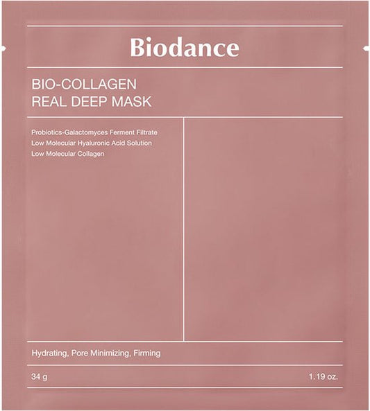 Biodance - Bio-Collagen Real Deep Mask - Firming Collagen Face Mask - 1pc/34g