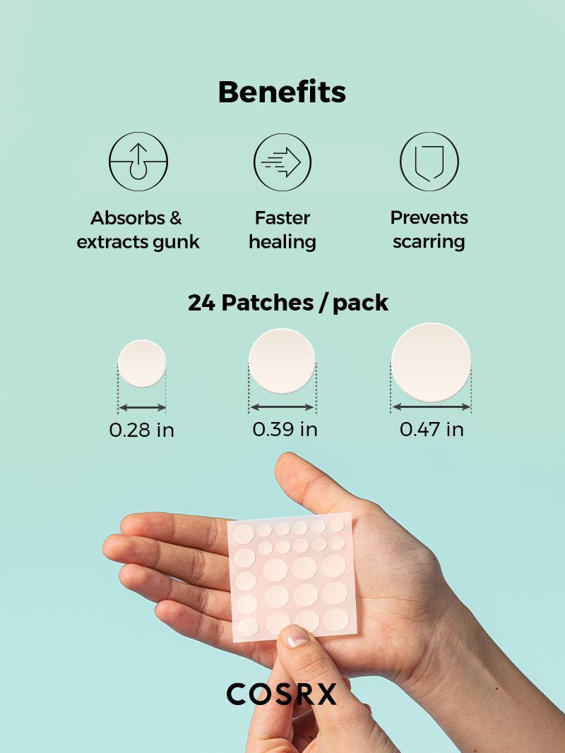 COSRX - Master Patch Original Fit - Healing Eczema Patches 24pcs - Tūfiti
