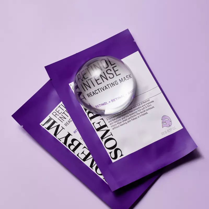 Some By Mi - Retinol Intense Reactivating Mask - Anti-Aging Sheet Mask - 22g