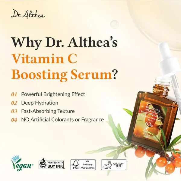 Dr. Althea - Vitamin C Boosting Serum - Vitamin C Face Serum - 30ml