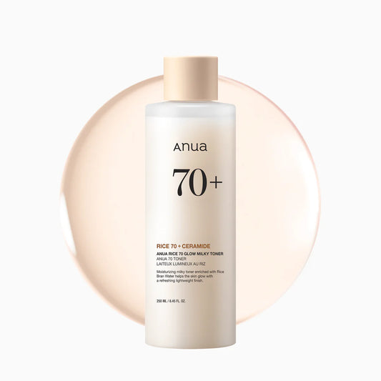 ANUA - Rice 70 Glow Milky Toner - 250ml - Tūfiti