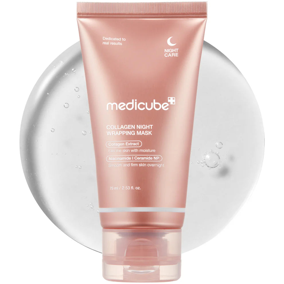 Medicube: Collagen Night Wrapping Peel Off Mask - Firming Night Mask - 75ml - Tūfiti