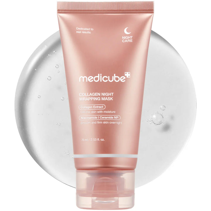 Medicube: Collagen Night Wrapping Peel Off Mask - Firming Night Mask - 75ml - Tūfiti