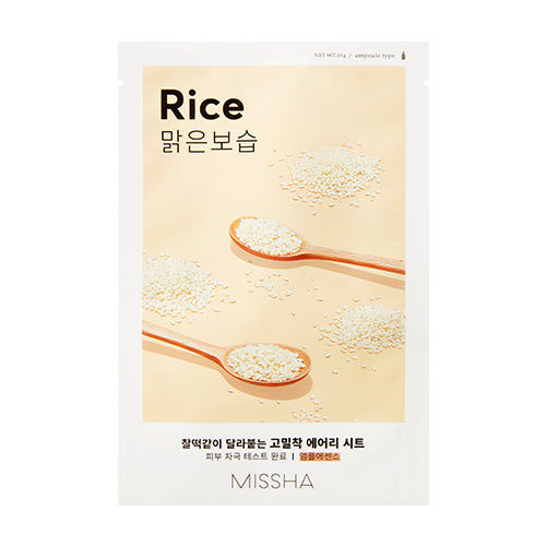 Missha - Airy Fit Aloe Sheet Mask, 19g - Tūfiti