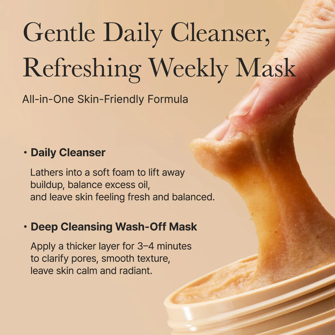 Arencia - Fresh Calendula Mochi Cleanser, 120g - Tūfiti