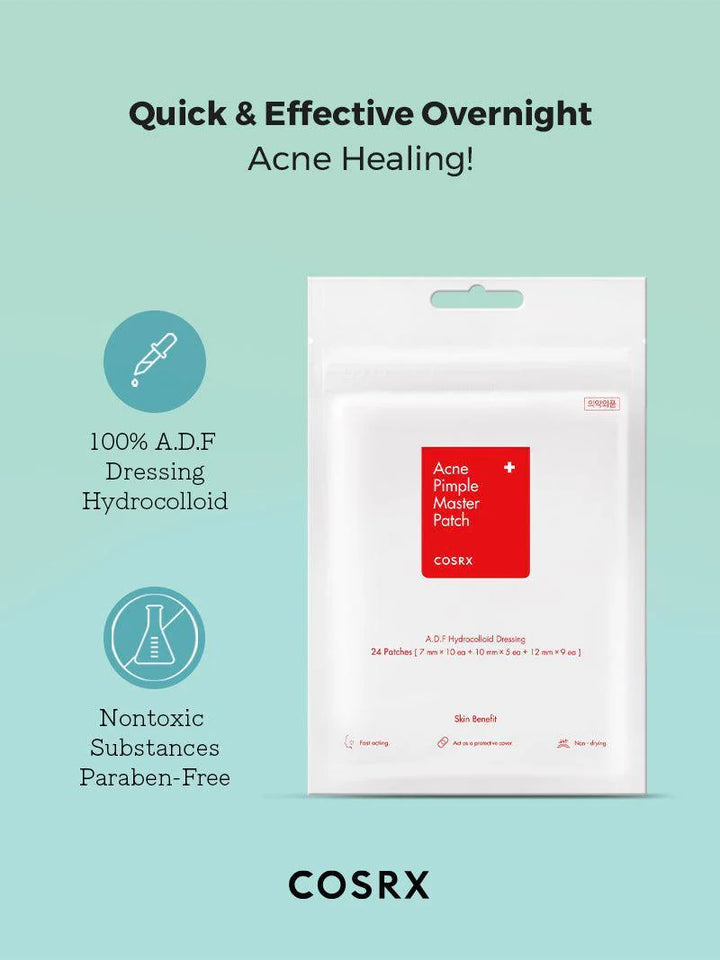 COSRX - Master Patch Original Fit - Healing Eczema Patches 24pcs - Tūfiti