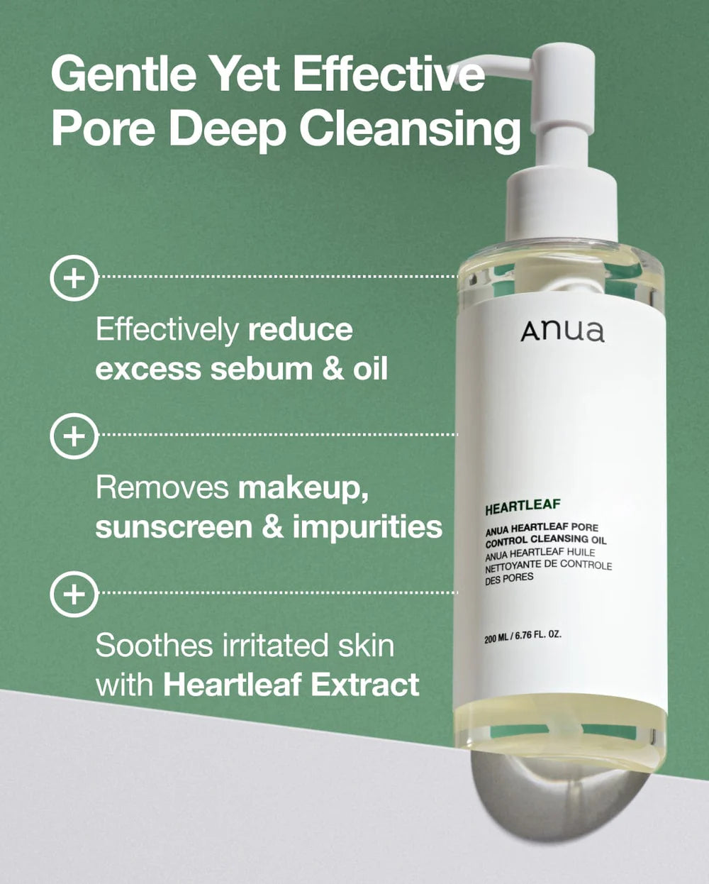Anua - Heartleaf Pore Control Cleansing Oil - 200ml - Tūfiti