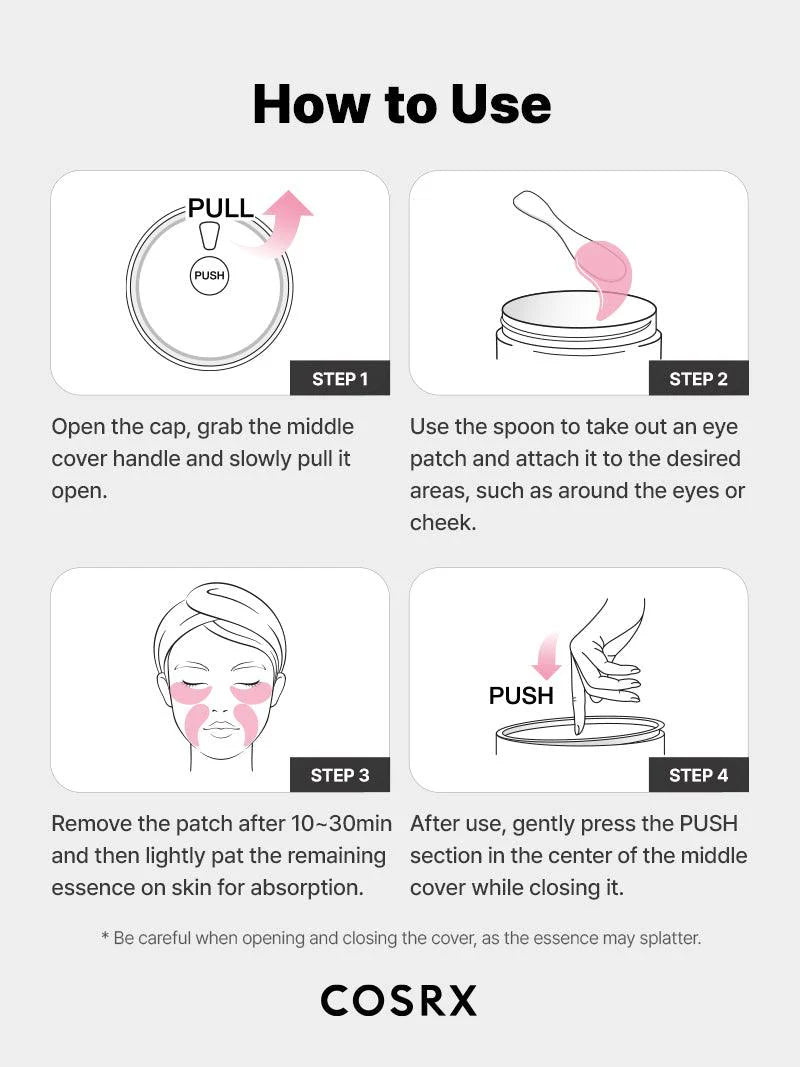 COSRX - The Peptide Collagen
Hydrogel Eye Patch, 85g - Tūfiti