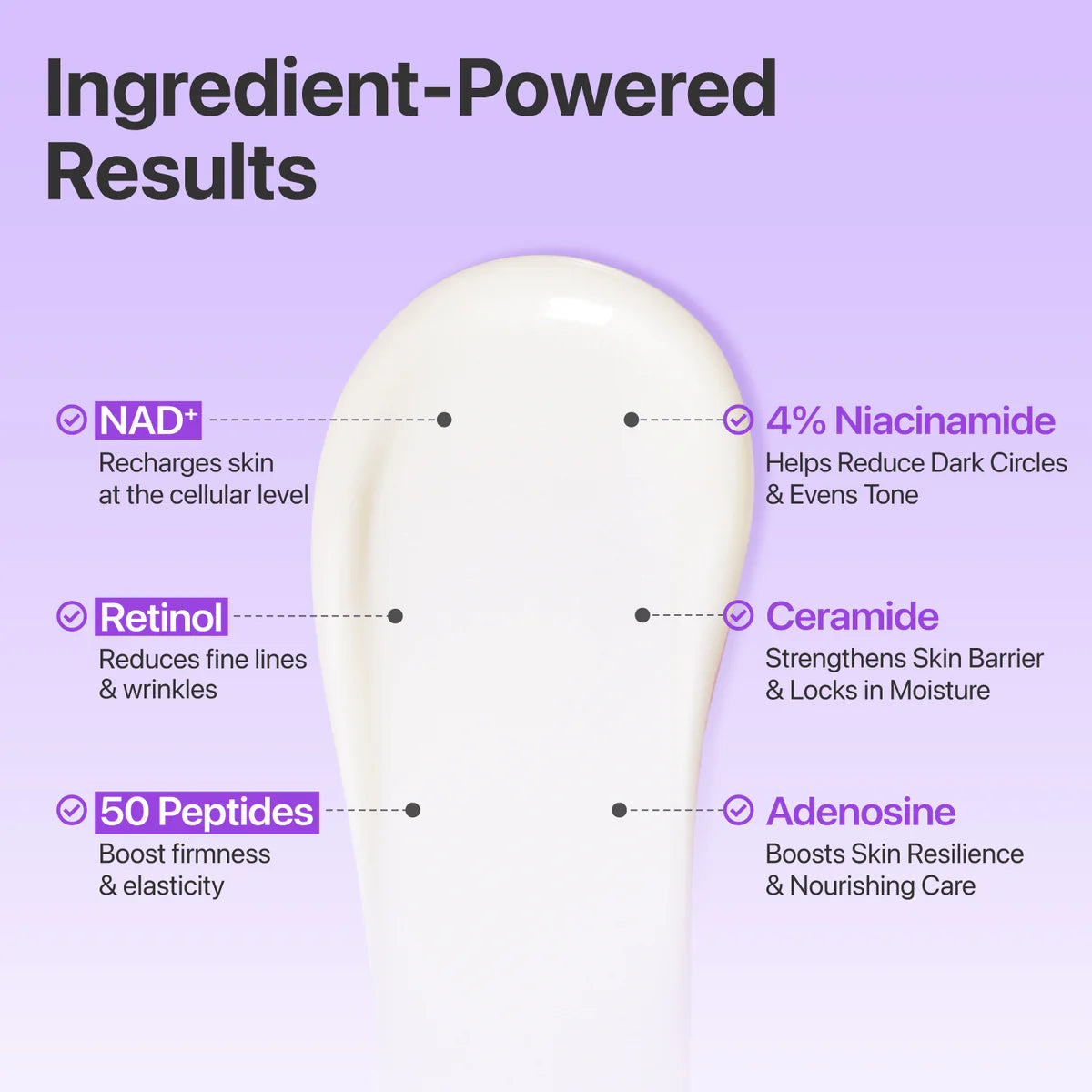 Numbuzin NAD Retinol Volumetox Eye Cream 10ml - Tūfiti