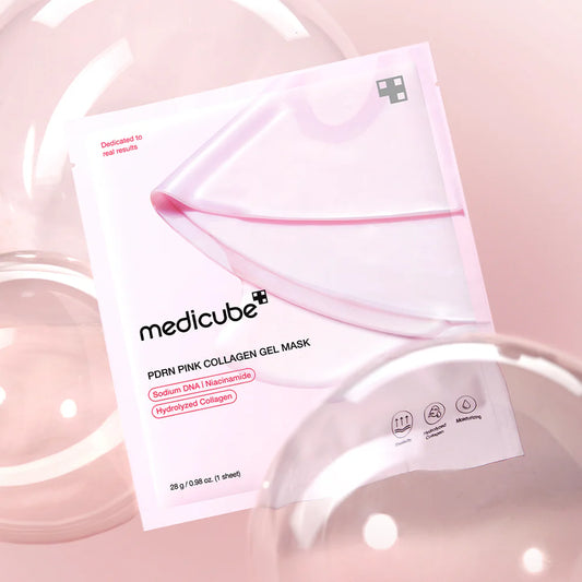Medicube – Pink Collagen Gel Mask. 1 pc - Tūfiti