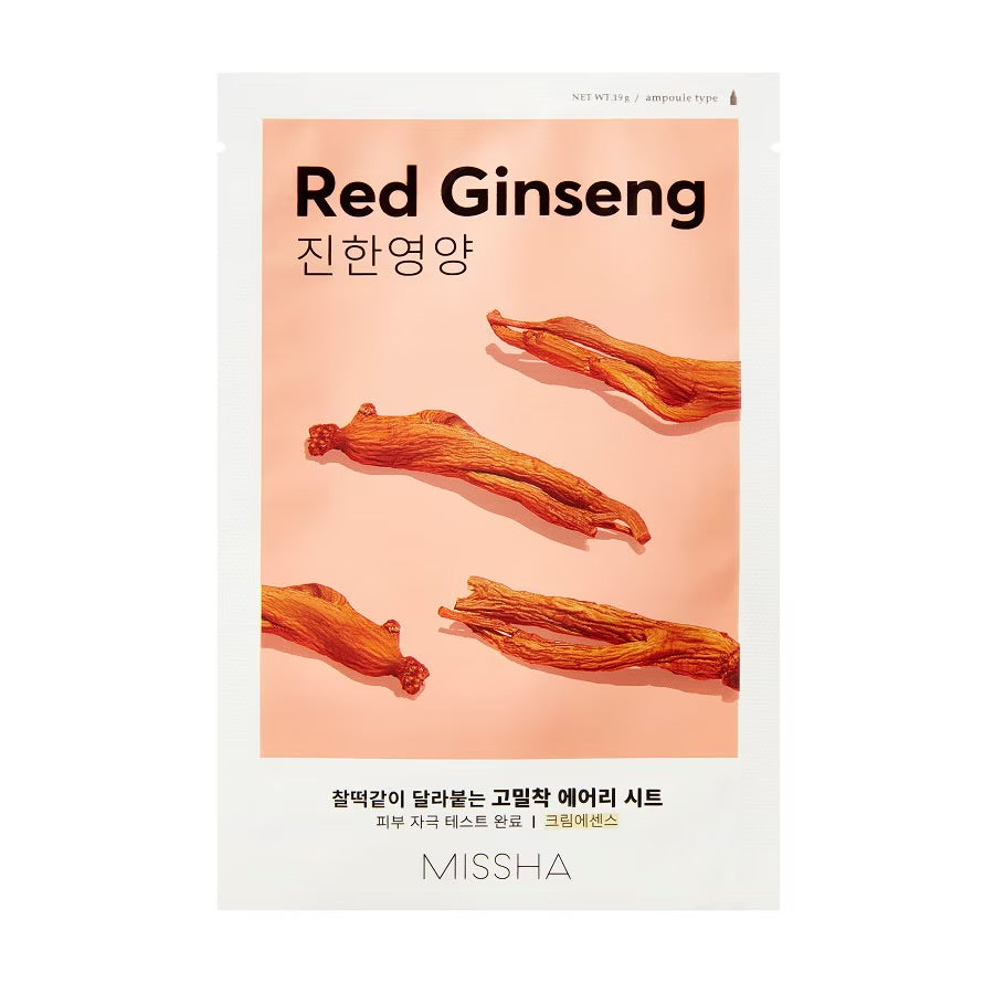 Missha - Airy Fit Aloe Sheet Mask, 19g - Tūfiti