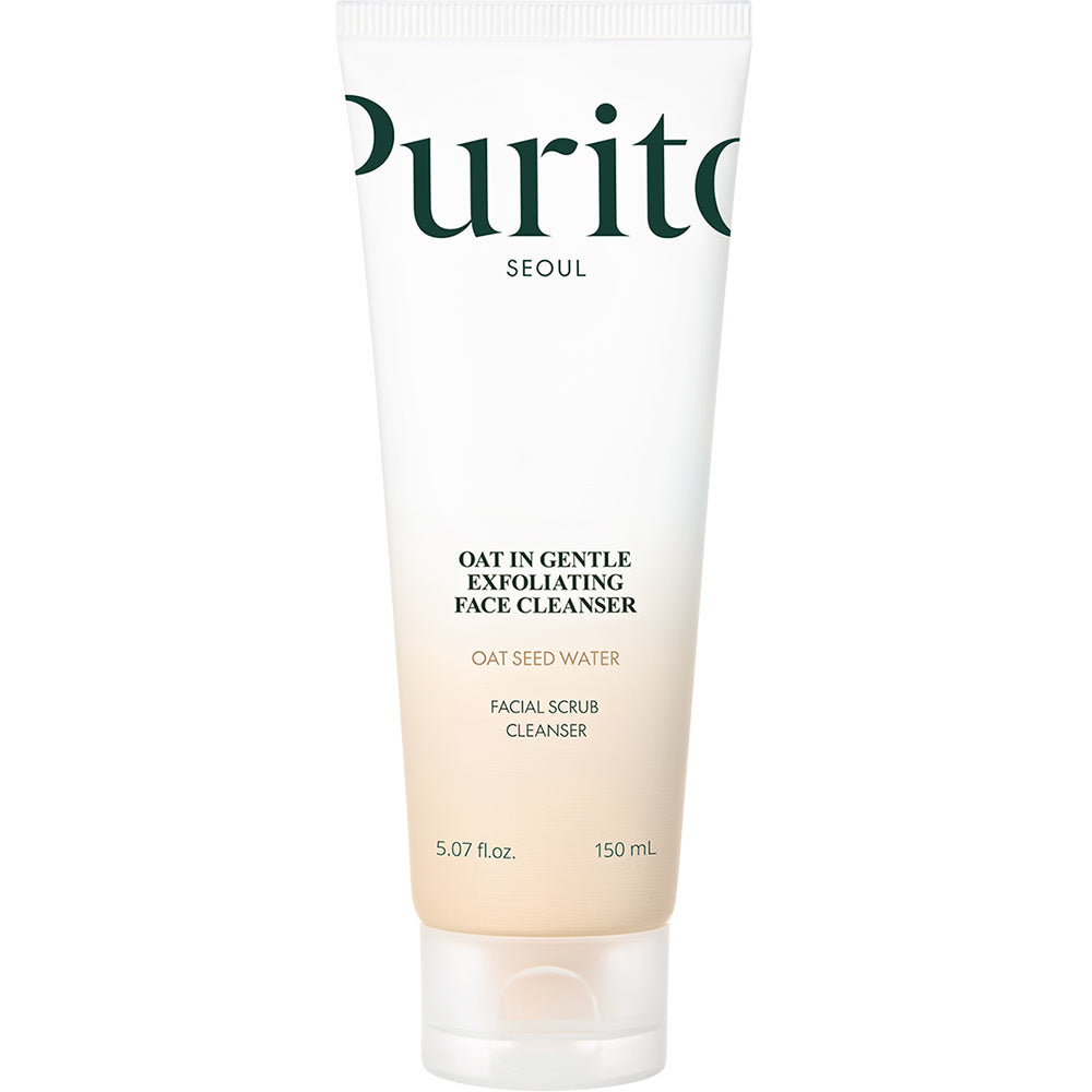 PURITO – Oat In Gentle Exfoliating Face Cleanser, 150ml - Tūfiti