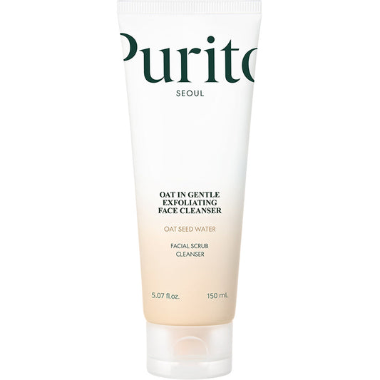 PURITO – Oat In Gentle Exfoliating Face Cleanser, 150ml - Tūfiti