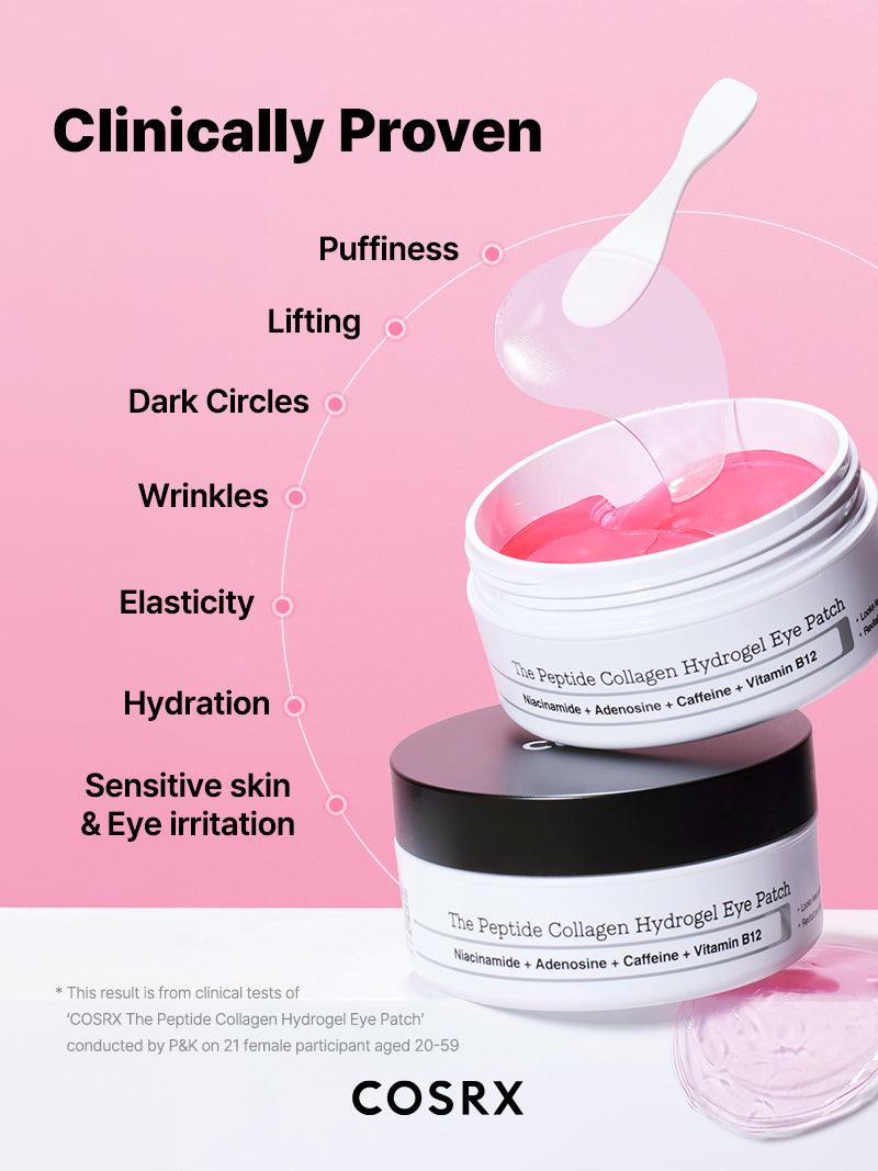 COSRX - The Peptide Collagen
Hydrogel Eye Patch, 85g - Tūfiti