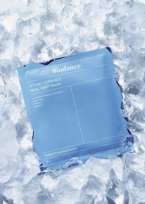 Biodance - Hydro Cera-nol Real Deep Mask - Moisturizing Collagen Face Mask - 1pc/34g - Tūfiti