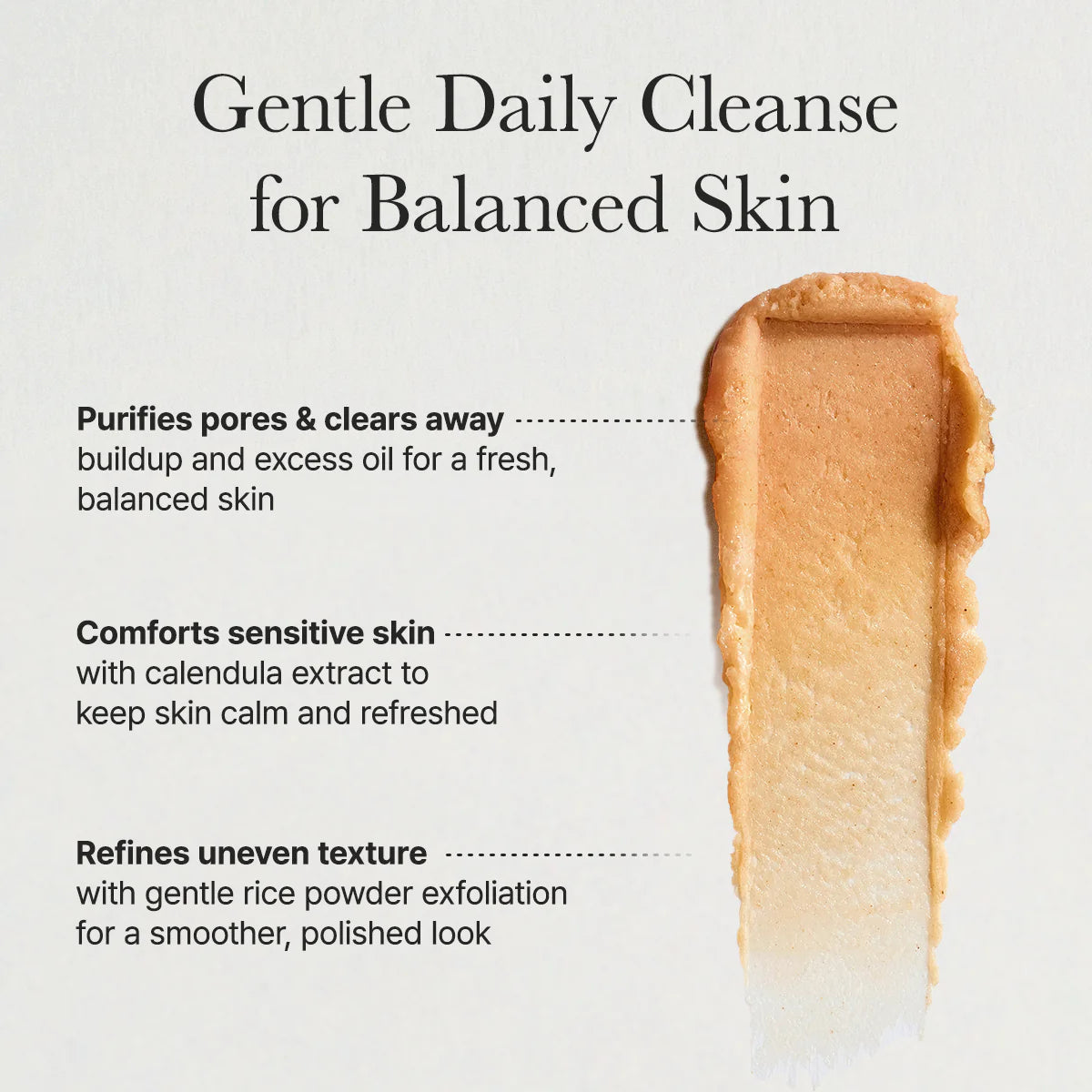 Arencia - Fresh Calendula Mochi Cleanser, 120g - Tūfiti