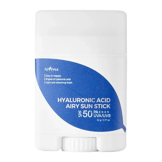 Isntree - Hyaluronic Acid Airy Sun
Stick SPF 50+ PA++++, 22g - Tūfiti