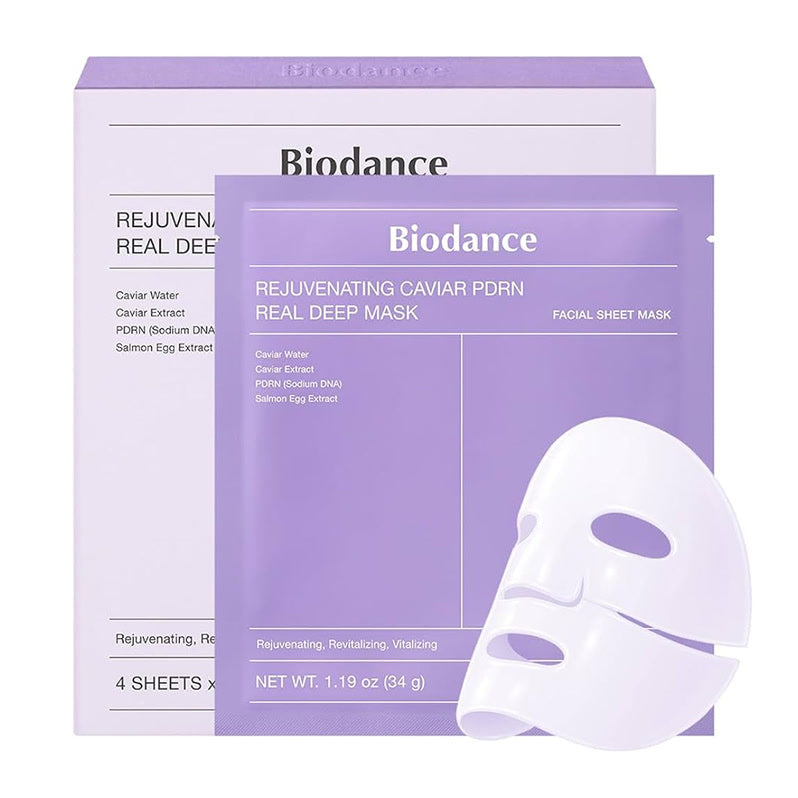 Biodance – Rejuvenating Caviar PDRN Real Deep Mask, 1pc - Tūfiti