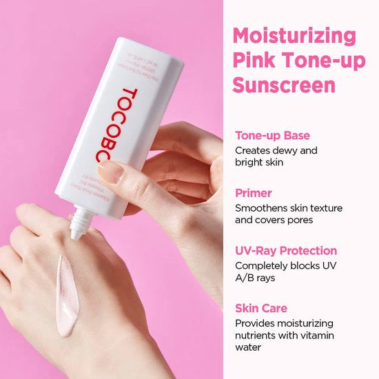 Tocobo - Vita Tone Up Sun Cream SPF50+ PA++++ - Toning Cream with Filter - 50ml - Tūfiti