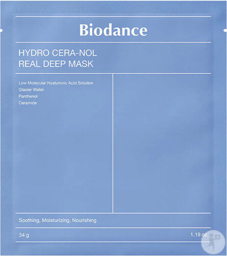Biodance - Hydro Cera-nol Real Deep Mask - Moisturizing Collagen Face Mask - 1pc/34g - Tūfiti