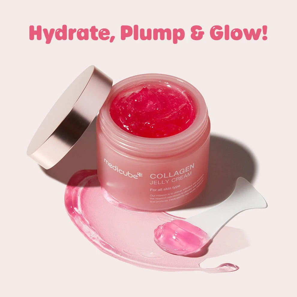 Medicube - Collagen Jelly Cream - Firming Facial Cream-Gel - 110ml - Tūfiti