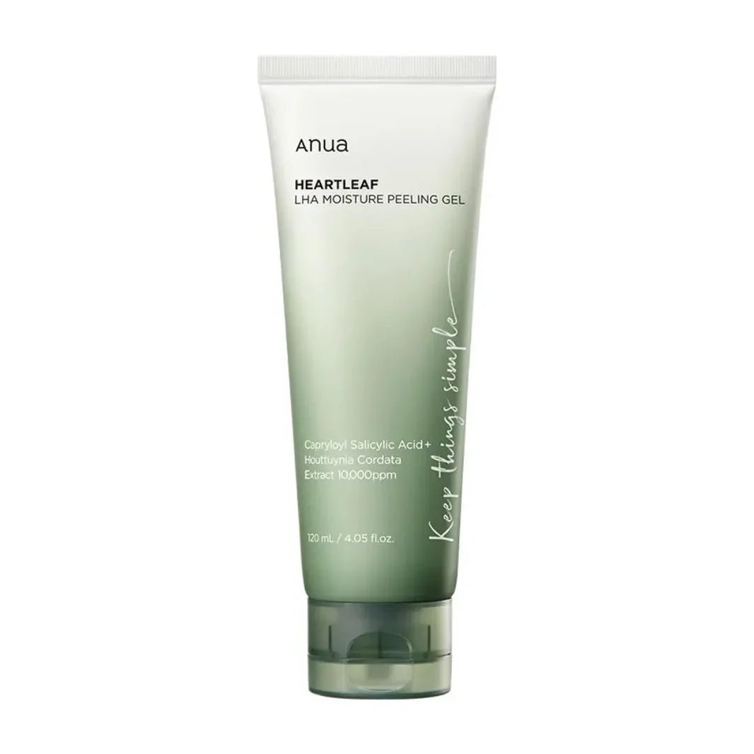 Anua - Heartleaf LHA Moisture Peeling Gel Facial Scrub - 120ml - Tūfiti