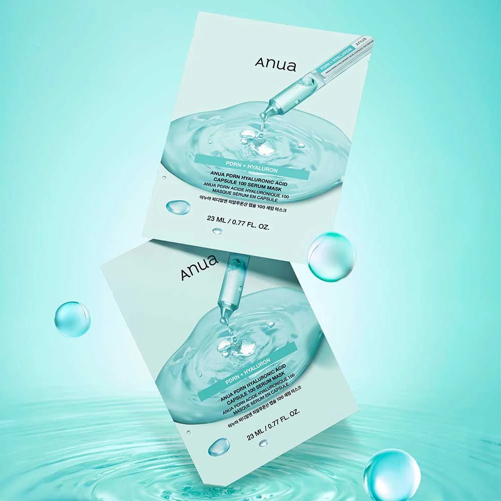Anua - PDRN Hyaluronic Acid Capsule 100 Serum Mask, 23ml - Tūfiti