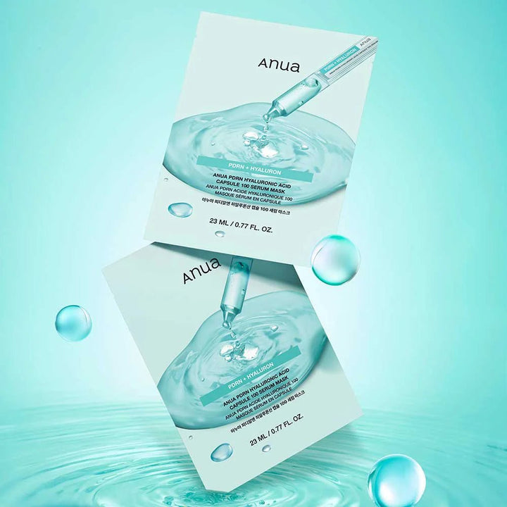 Anua - PDRN Hyaluronic Acid Capsule 100 Serum Mask, 23ml - Tūfiti