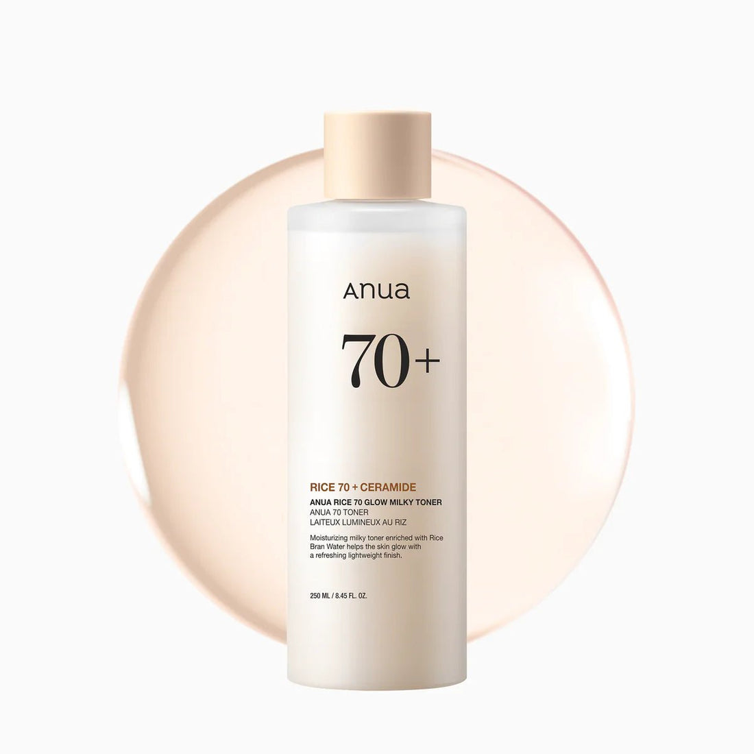 ANUA - Rice 70 Glow Milky Toner - 250ml - Tūfiti