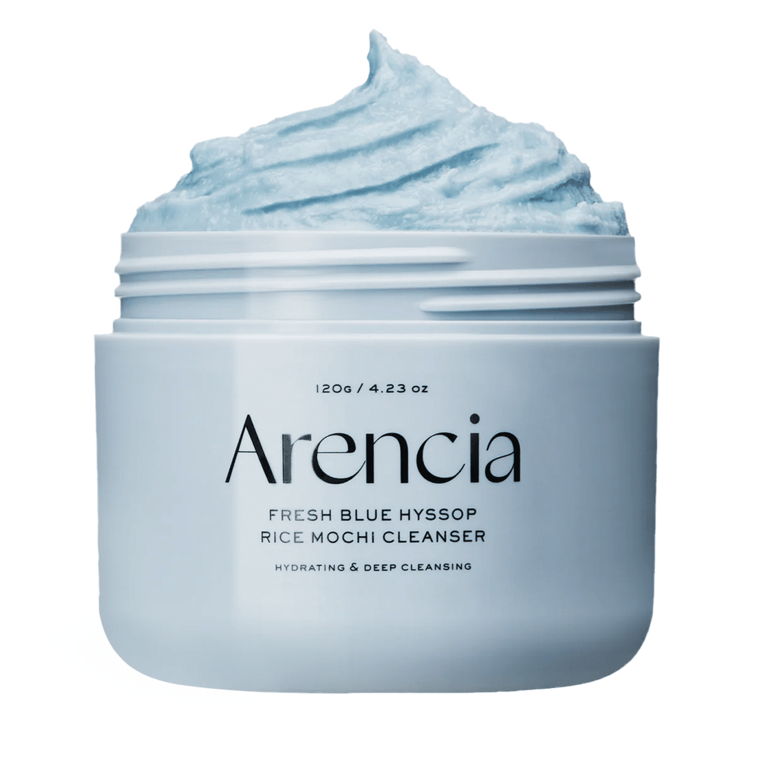 Arencia - Fresh Blue Hyssop Rice Mochi Cleanser, 120g - Tūfiti