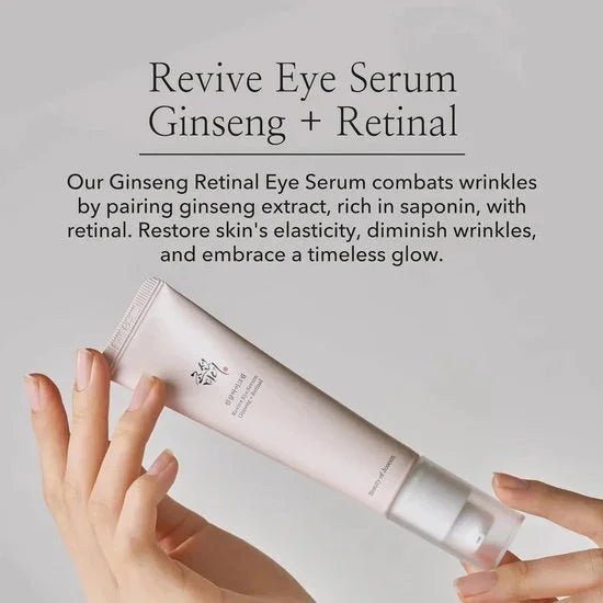 Beauty of Joseon - Revive Eye Serum - Ginseng + Retinal - Anti-Wrinkle Eye Serum - 30ml - Tūfiti