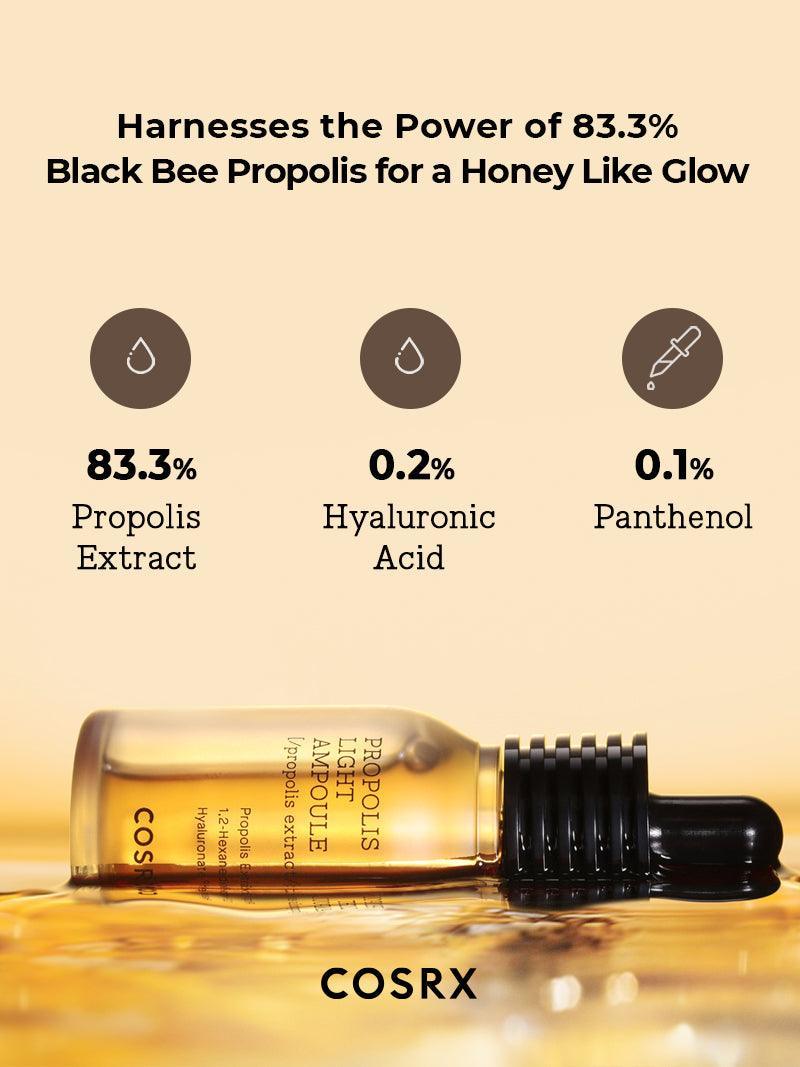 COSRX - Full Fit Propolis Light Ampoule Face Serum 30 ml - Tūfiti