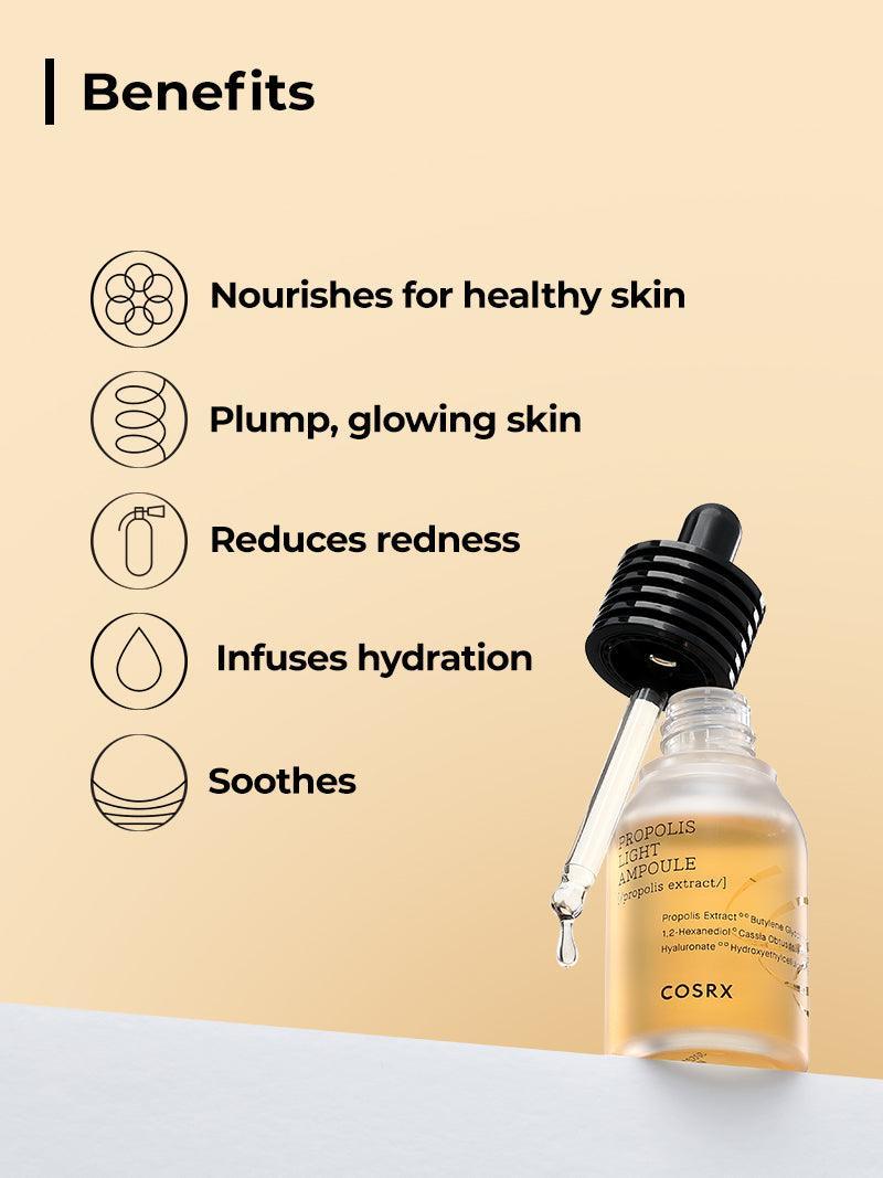COSRX - Full Fit Propolis Light Ampoule Face Serum 30 ml - Tūfiti