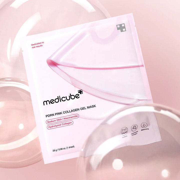 Medicube – Pink Collagen Gel Mask. 1 pc - Tūfiti