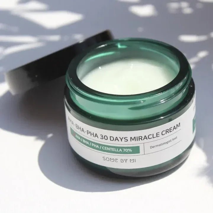 Some By Mi - AHA BHA PHA 30 Days Miracle Cream - Face Cream with AHA, BHA and PHA Acids - 60ml - Tūfiti