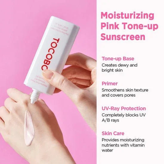Tocobo - Vita Tone Up Sun Cream SPF50+ PA++++ - Toning Cream with Filter - 50ml - Tūfiti